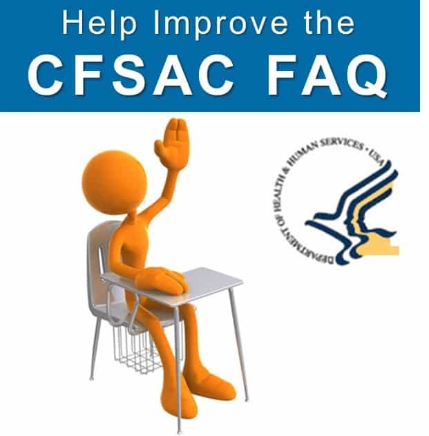 Help Improve the CFSAC FAQ