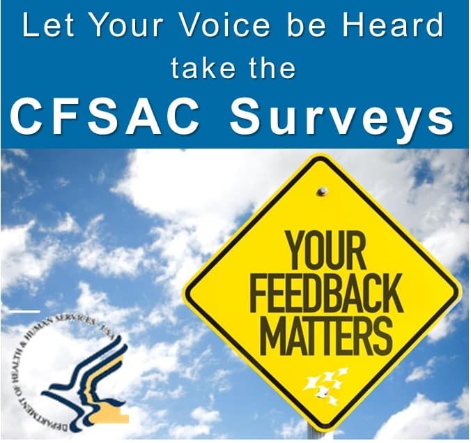 CFSAC Feedback Surveys