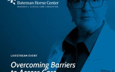 Overcoming Barriers to Access Care, Dr. Bateman
