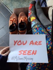 #MillionsMissing Participant